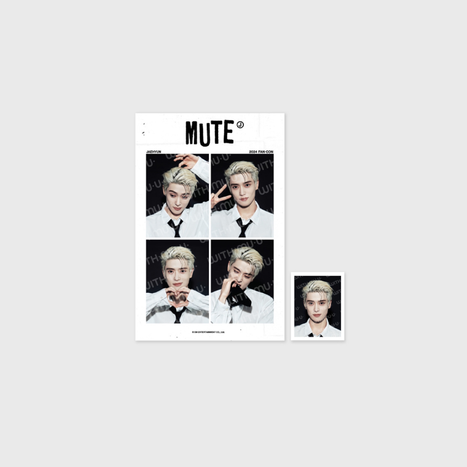 [12/19 출시] 재현 - 04 네컷 포토 세트 / 2024 JAEHYUN FAN CON [MUTE] OFFICIAL MD