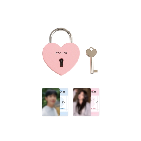 Love Next Door - 10 HEART SHAPE LOCK / POP-UP STORE OFFICIAL MD