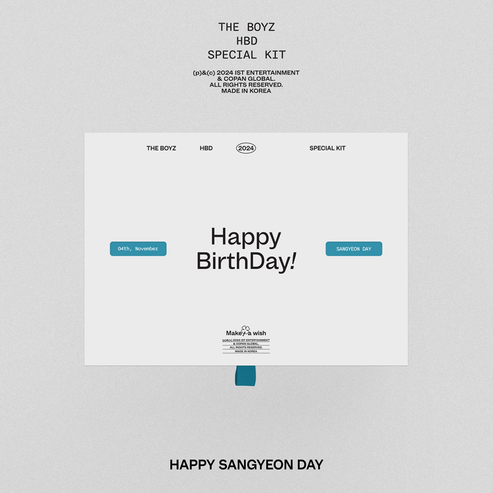 [이벤트] 더보이즈 - THE BOYZ HBD SANGYEON SPECIAL KIT