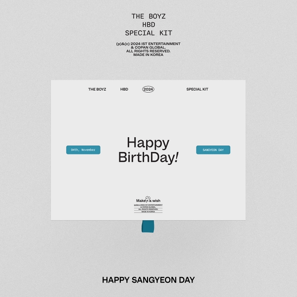 [이벤트] 더보이즈 - THE BOYZ HBD SANGYEON SPECIAL KIT