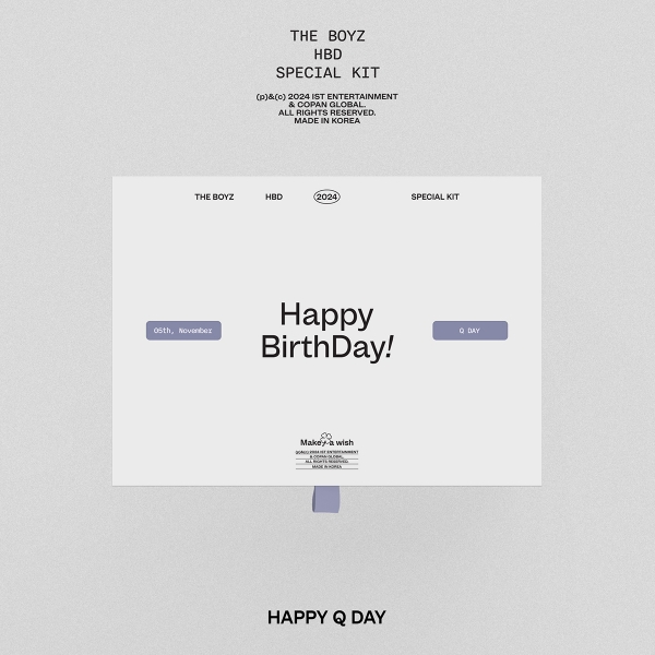 [이벤트] 더보이즈 - THE BOYZ HBD Q SPECIAL KIT