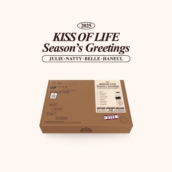 [예약] KISS OF LIFE - 2025 시즌 그리팅