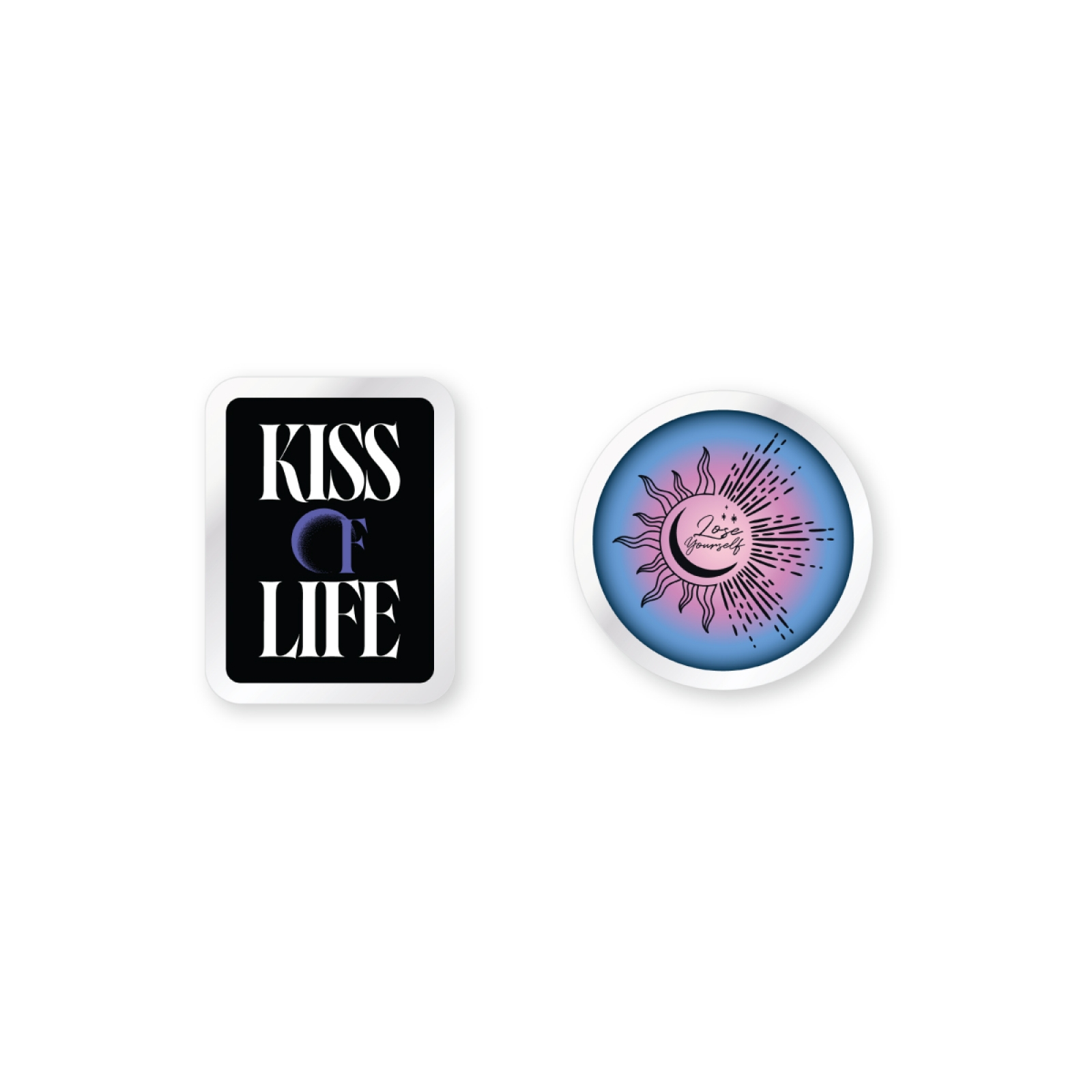 KISS OF LIFE - 08 아크릴 집게 / 3RD MINI ALBUM [Lose Yourself] POP-UP MD