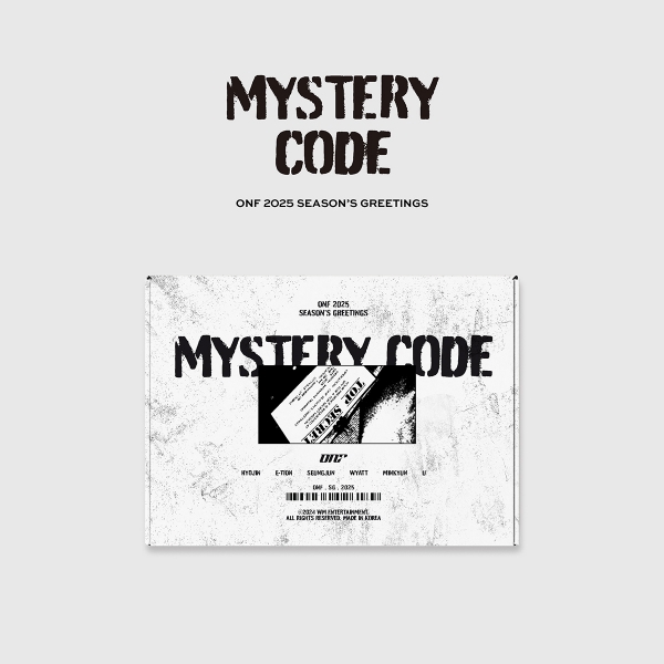 [예약] 온앤오프 - 2025 시즌 그리팅 [MYSTERY CODE]