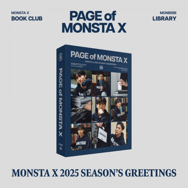 [예약] 몬스타엑스 - 2025 시즌 그리팅 [PAGE of MONSTA X]