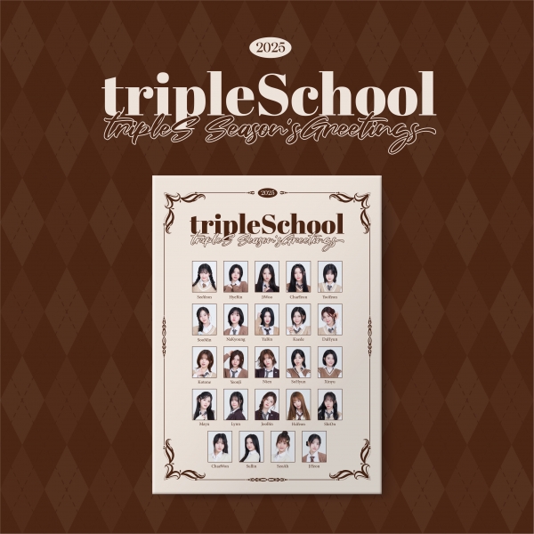 [예약] 트리플에스 - 2025 시즌 그리팅 [tripleSchool]