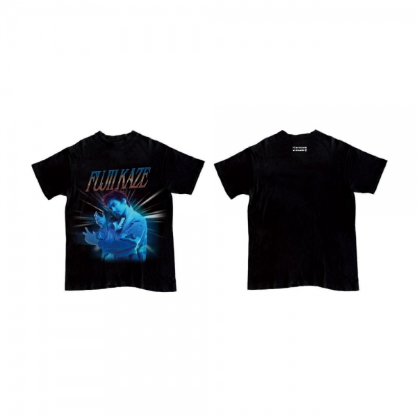 [12/5 출시] 후지이 카제 - 02 T-Shirt : Blue Kaze / [Best of Fujii Kaze 2020-2024] ASIA TOUR in SEOUL OFFICIAL MD