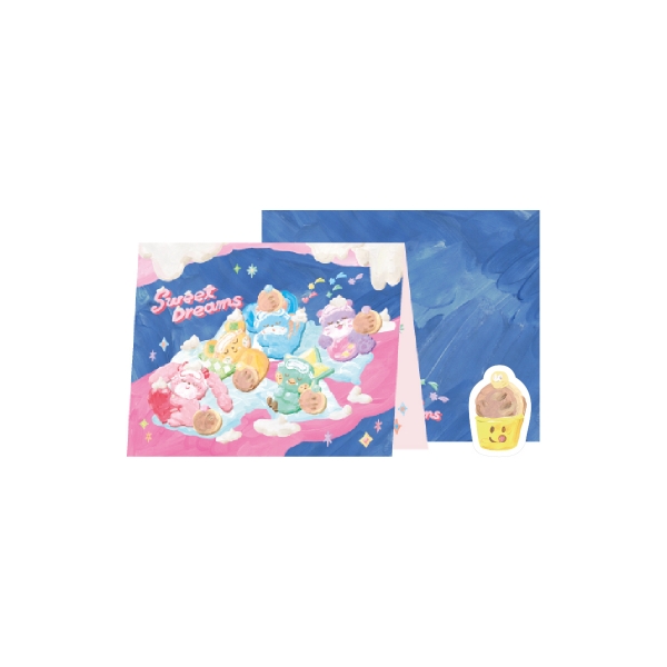 [Release on 1/17] Red Velvet X Knotted - 03 Pop-up Card / [Sweet Dreams] POP-UP STORE MD