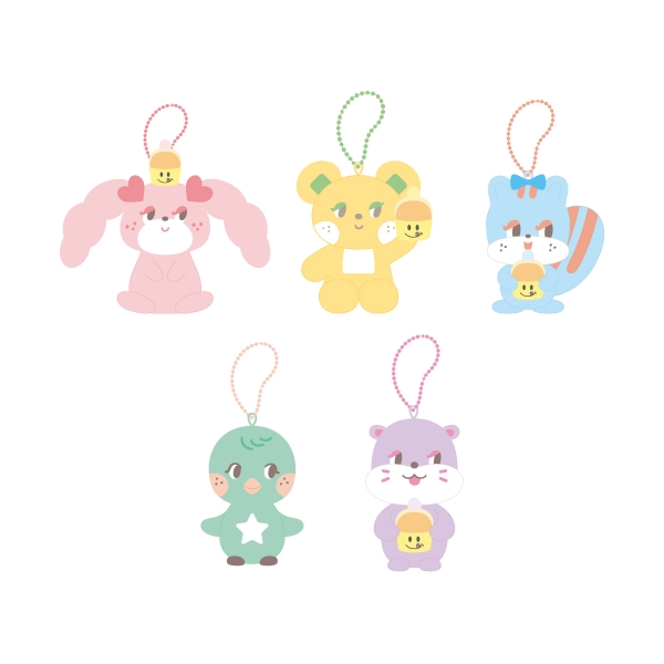 [Release on 1/17] Red Velvet X Knotted - 01 Mini Plush Keyring / [Sweet Dreams] POP-UP STORE MD