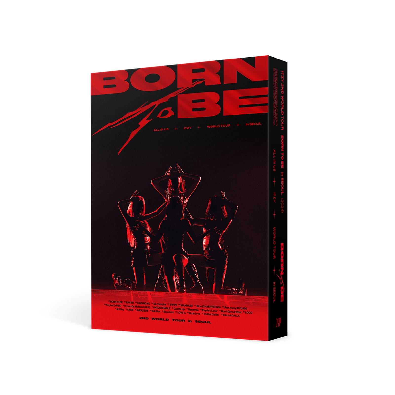 [PRE-ORDER] ITZY - 2ND WORLD TOUR <BORN TO BE> in SEOUL (DVD)