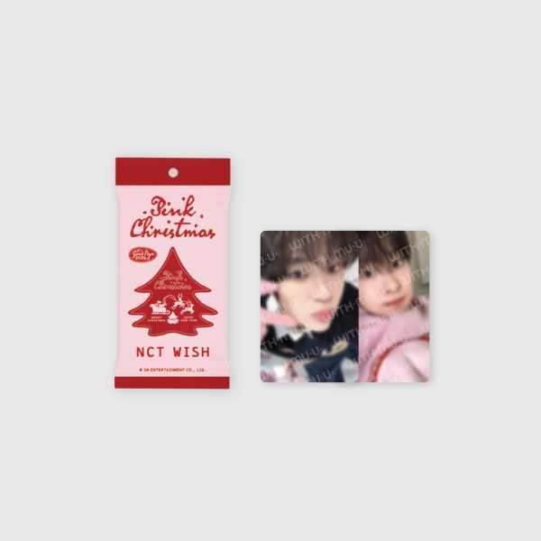 [1/23 출시] 13 포토카드 랜덤팩 (NCT WISH Ver.) / 2024 PINK CHRISTMAS OFFICIAL MD