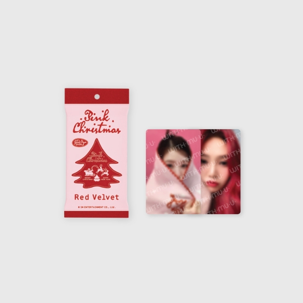 [1/23 출시] 07 포토카드 랜덤팩 (레드벨벳 Ver.) / 2024 PINK CHRISTMAS OFFICIAL MD