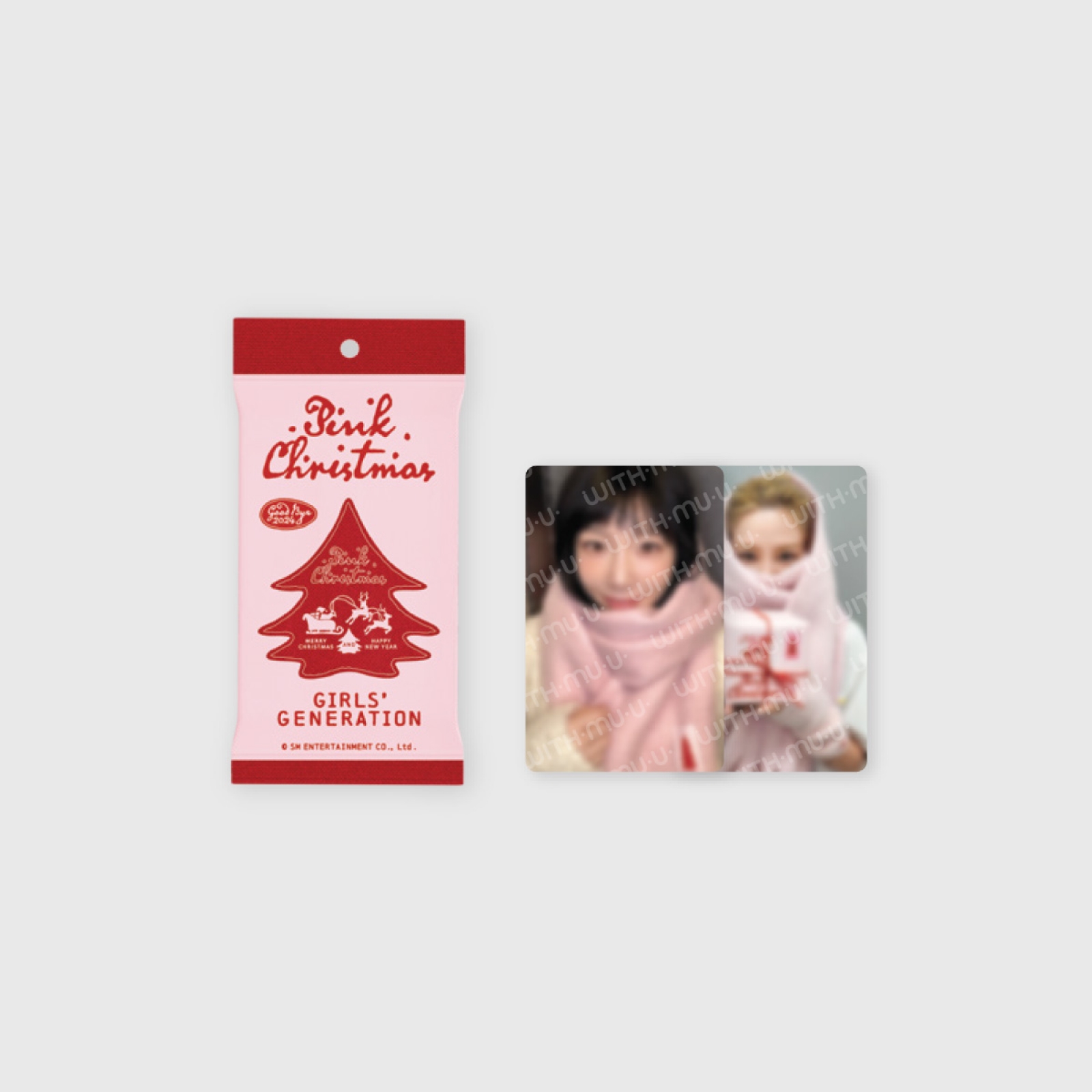 [1/23 출시] 05 포토카드 랜덤팩 (소녀시대 Ver.) / 2024 PINK CHRISTMAS OFFICIAL MD