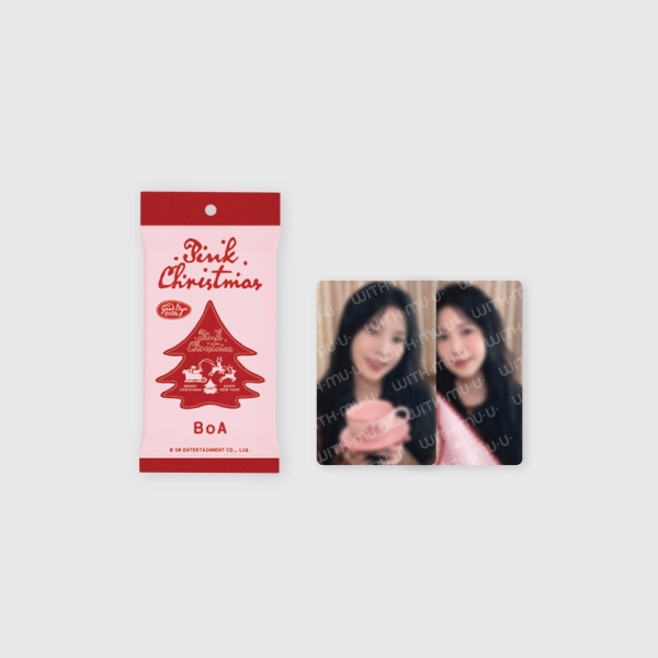 [1/23 출시] 02 포토카드 랜덤팩 (보아 Ver.) / 2024 PINK CHRISTMAS OFFICIAL MD