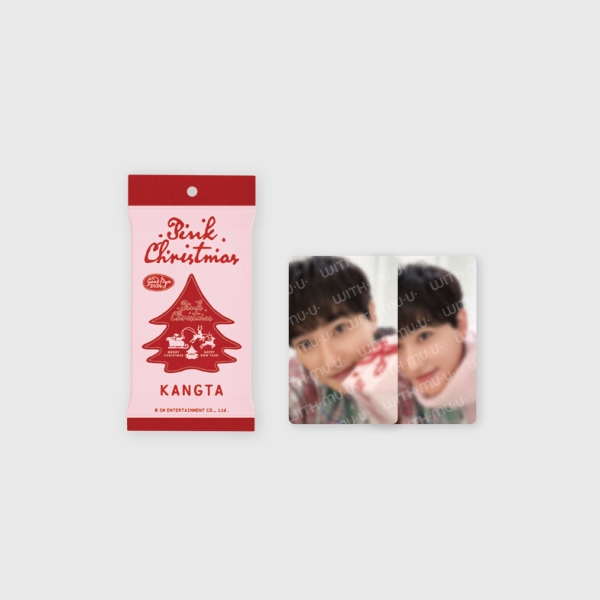 [1/23 출시] 01 포토카드 랜덤팩 (강타 Ver.) / 2024 PINK CHRISTMAS OFFICIAL MD