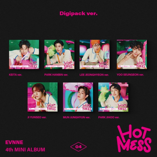 이븐 - HOT MESS / 4집 미니앨범 (Digipack Ver.)