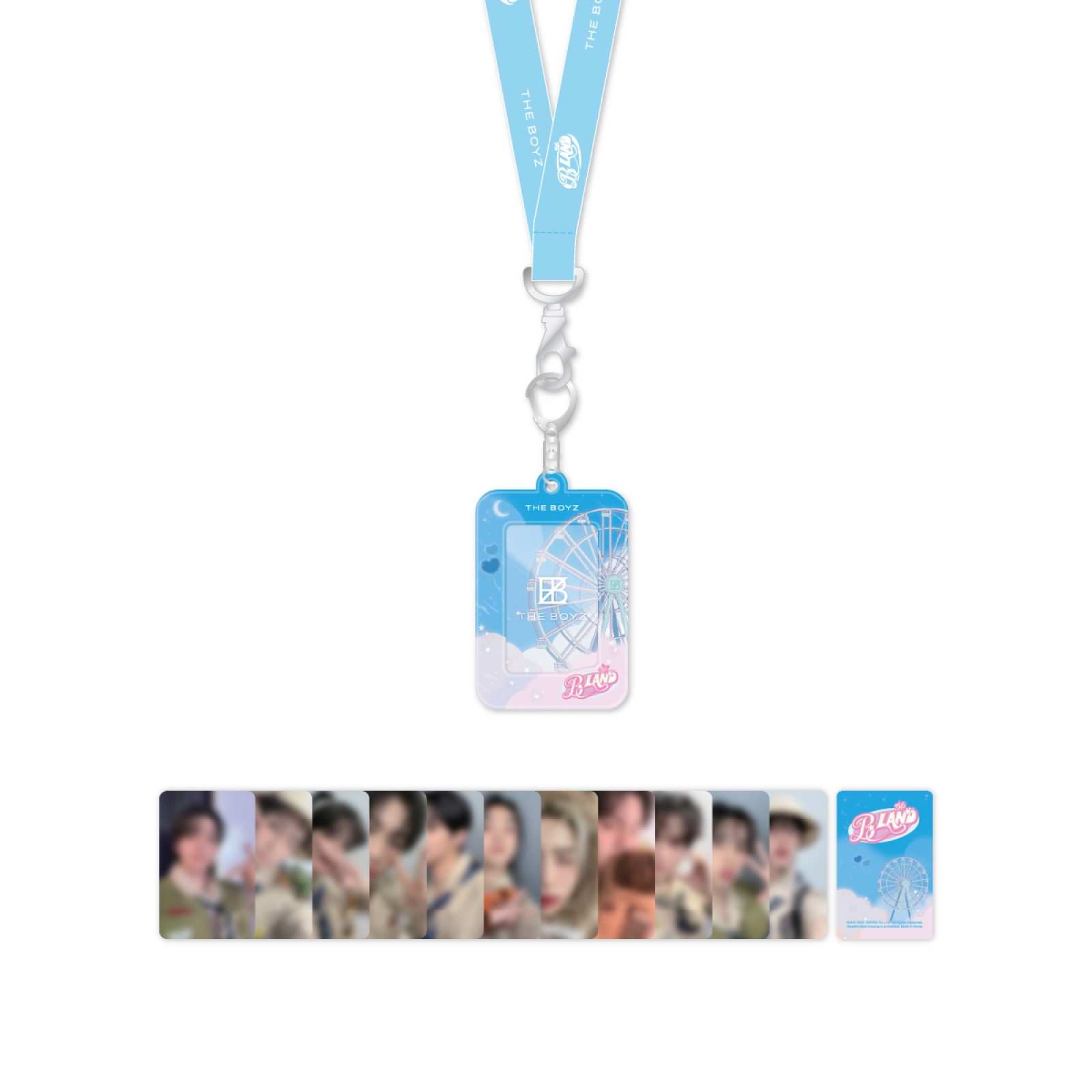 더보이즈 - 07 포토카드 홀더 세트 / THE BOYZ FAN-CON [THE B LAND] OFFICIAL MD