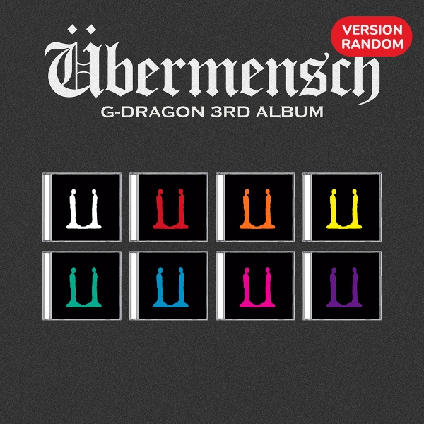 G-DRAGON 3RD ALBUM [Übermensch] PRE-ORDER OPEN NOTICE (+Add