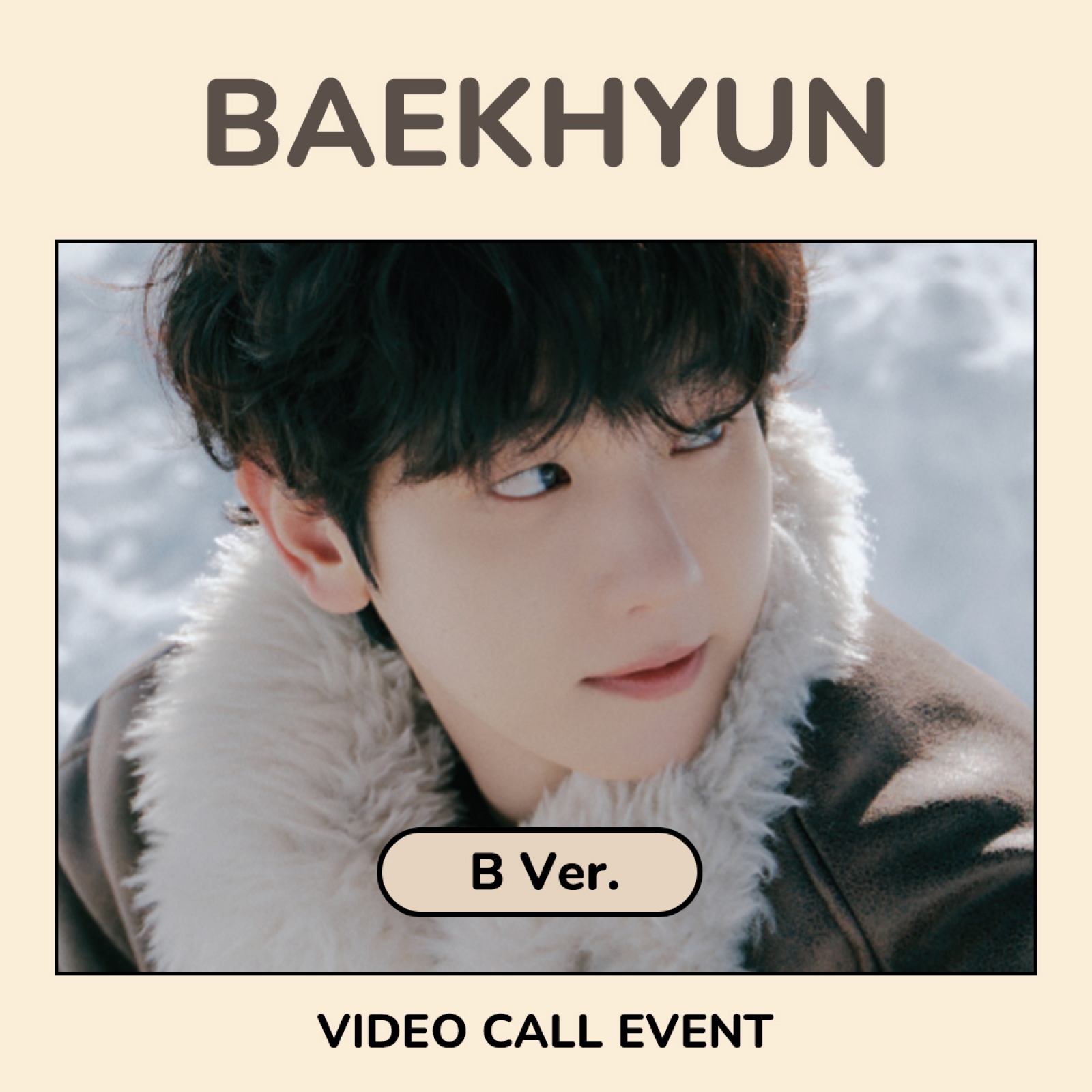 [영상통화 팬사인회] 백현 - PHOTOBOOK WITH BAEKHYUN [FROM B] (포토북 B ver.)