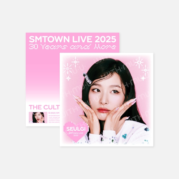 [4/24 출시] 09 LP 포스터 세트 (레드벨벳 Ver.) / SMTOWN LIVE 2025 TOUR OFFICIAL 2ND MD