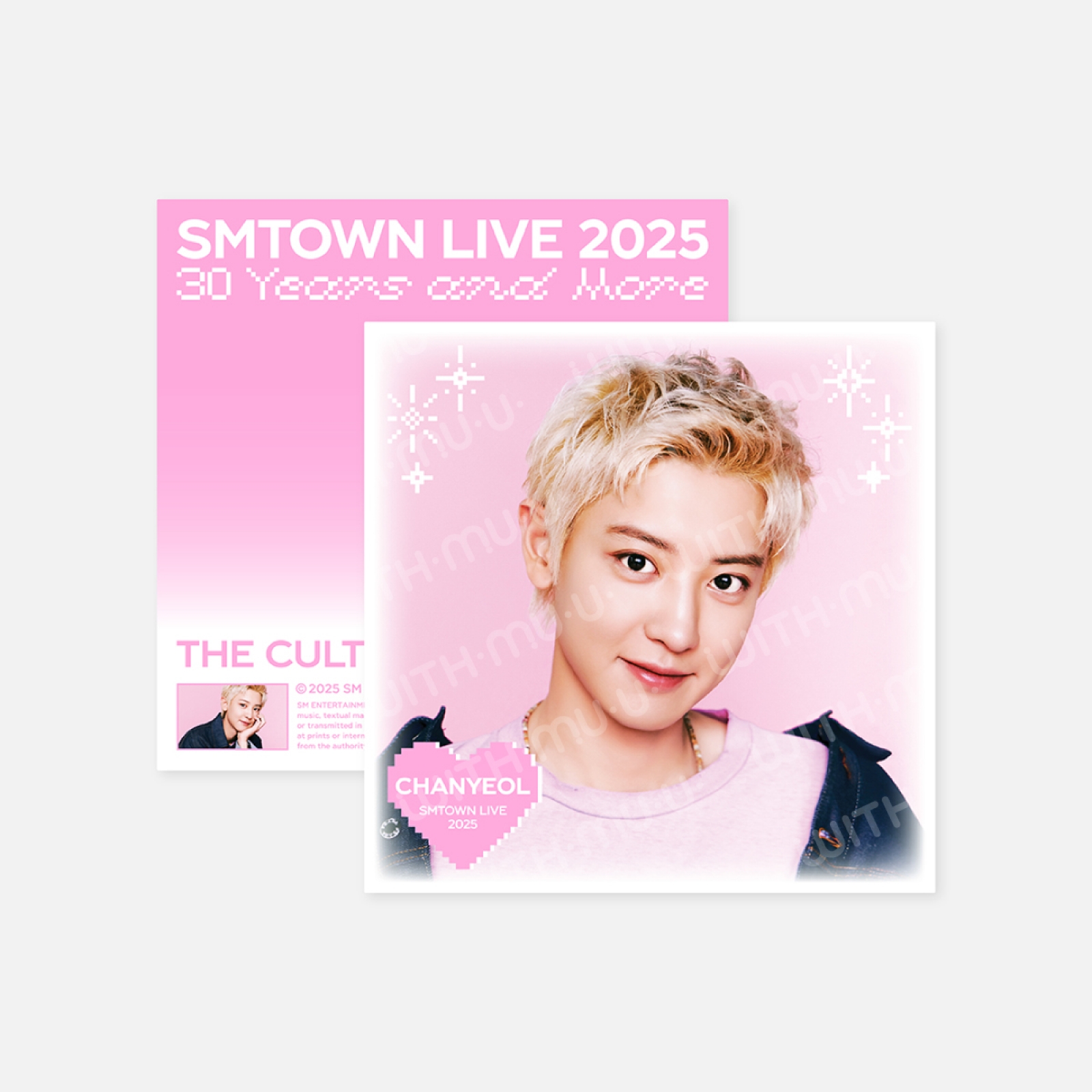 [4/24 출시] 08 LP 포스터 세트 (엑소 Ver.) / SMTOWN LIVE 2025 TOUR OFFICIAL 2ND MD
