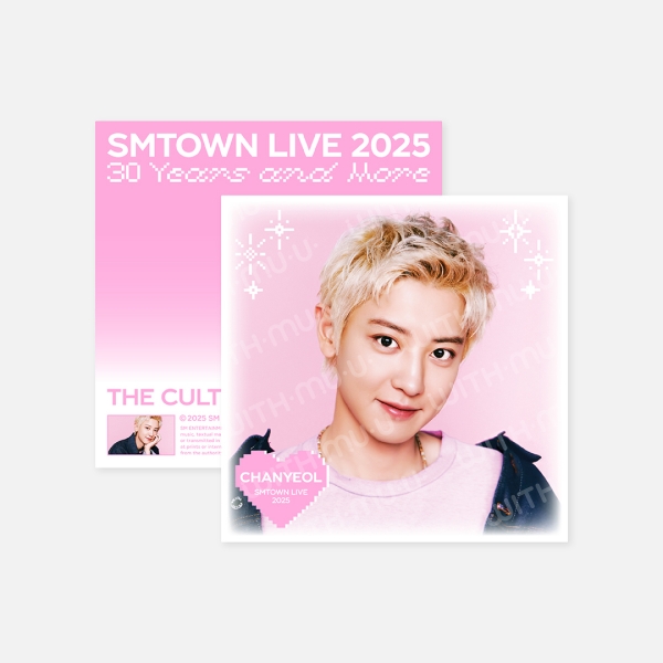 [4/24 출시] 08 LP 포스터 세트 (엑소 Ver.) / SMTOWN LIVE 2025 TOUR OFFICIAL 2ND MD