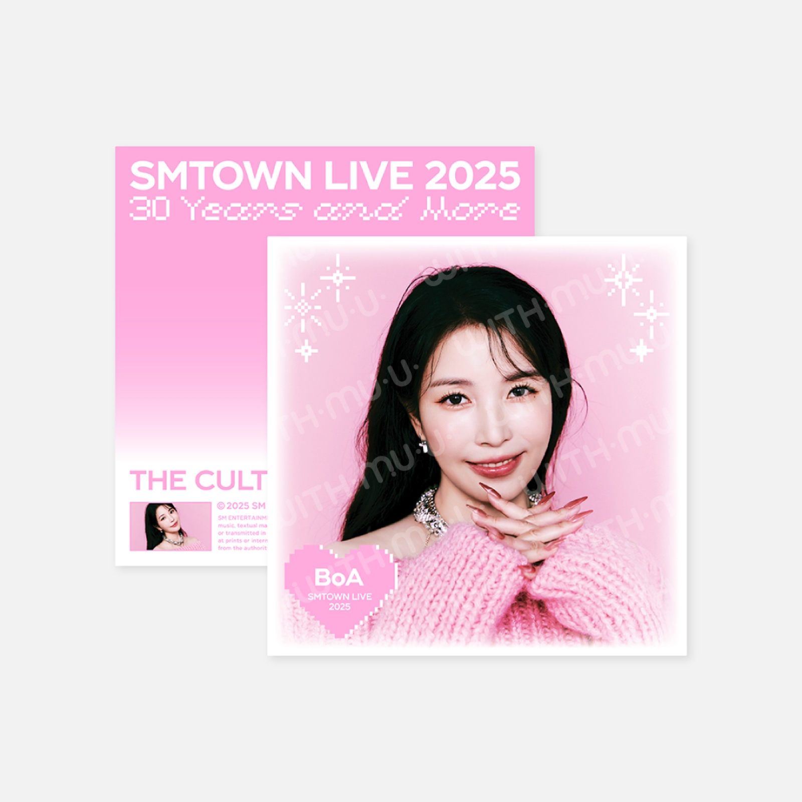[4/24 출시] 03 LP 포스터 세트 (보아 Ver.) / SMTOWN LIVE 2025 TOUR OFFICIAL 2ND MD