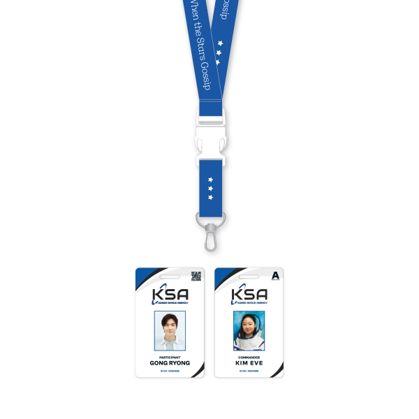 [4/14 출시] 별들에게 물어봐 - 10 ID카드+랜야드 세트 / POP-UP STORE OFFICIAL MD