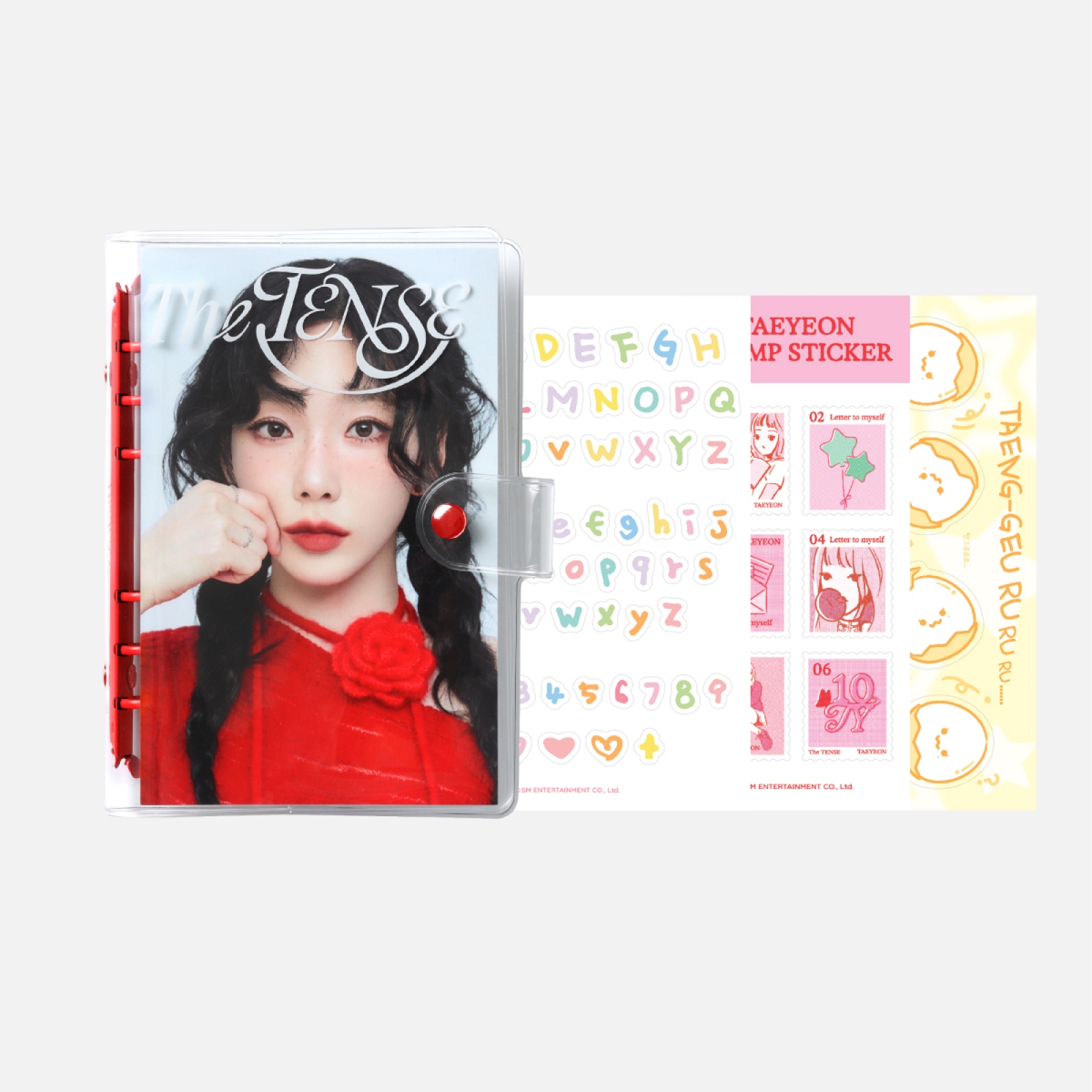 [5/2 출시] 태연 - 09 포토카드 바인더 + 스티커 세트 / 2025 TAEYEON CONCERT [The TENSE] OFFICIAL MD