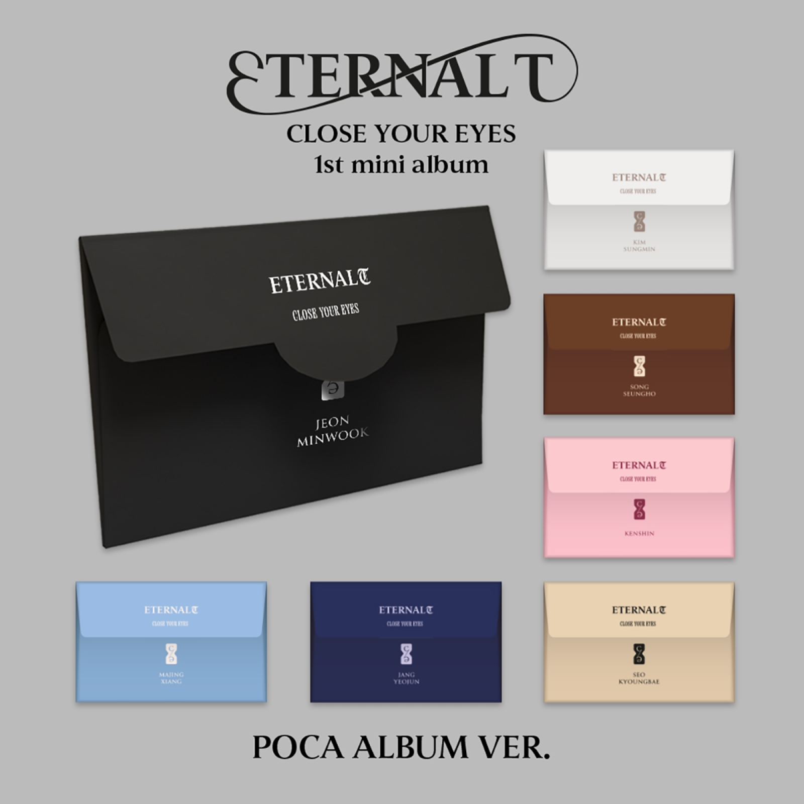 [예약] CLOSE YOUR EYES - ETERNALT / 1집 미니앨범 (POCA ALBUM)