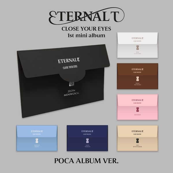 [예약] CLOSE YOUR EYES - ETERNALT / 1집 미니앨범 (POCA ALBUM)