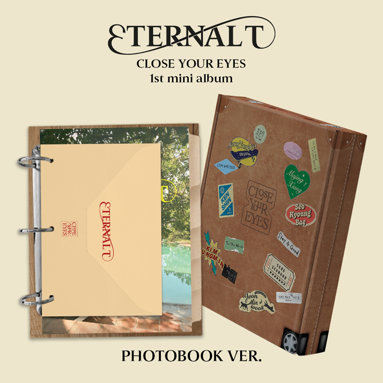 [예약] CLOSE YOUR EYES - ETERNALT / 1집 미니앨범 (PHOTOBOOK Ver.)