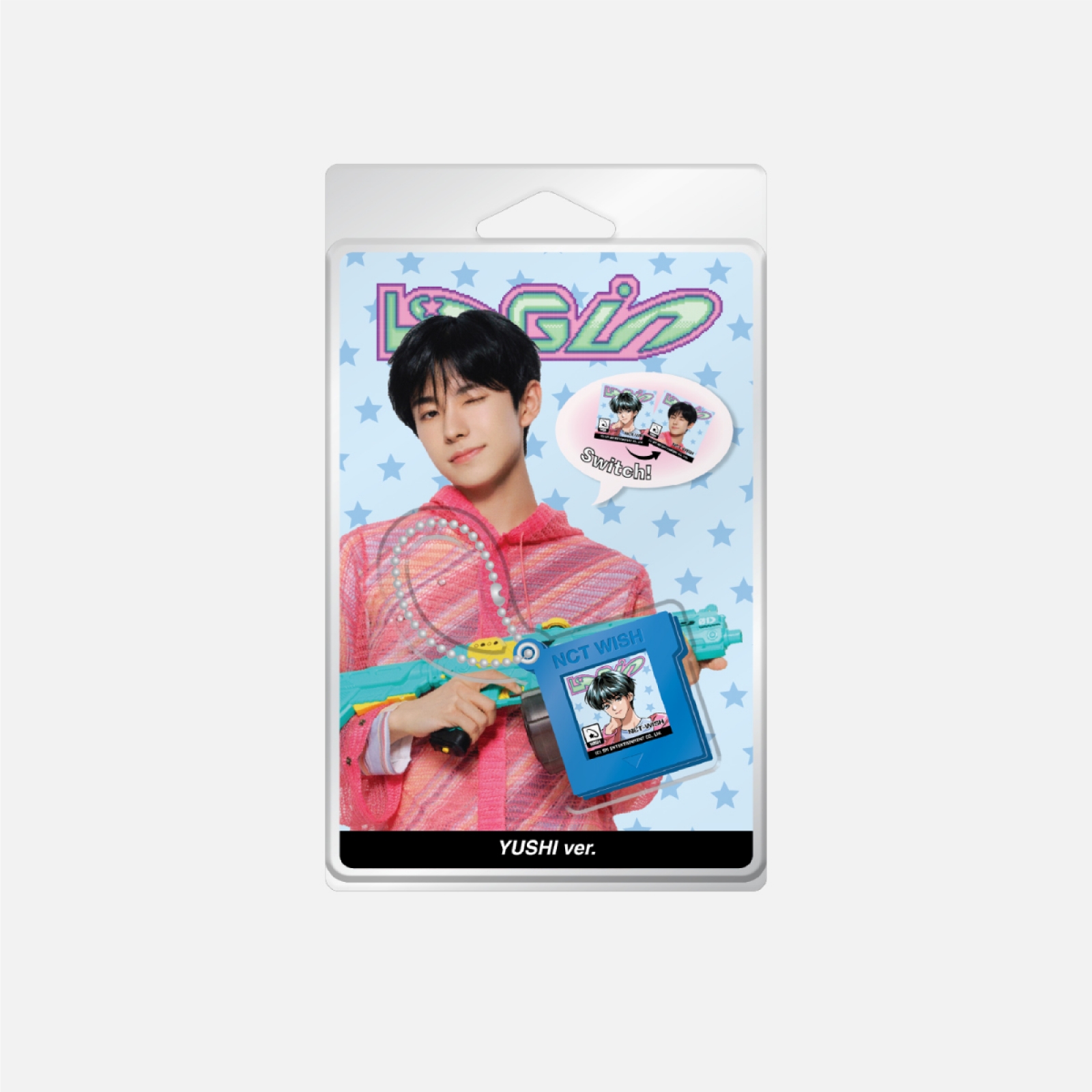 [5/23 출시] NCT WISH - 08 게임팩 키링 세트 / 2025 NCT WISH ASIA TOUR LOG in SEOUL OFFICIAL MD