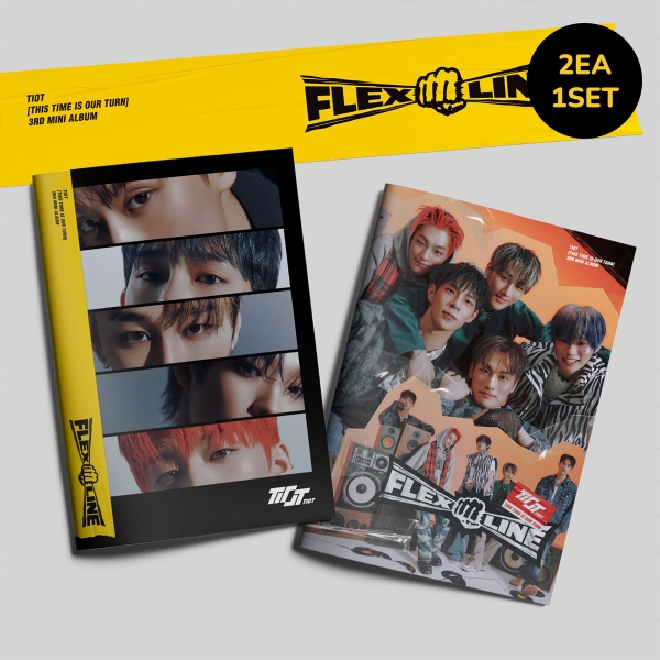 TIOT - FLEX LINE / 3집 미니앨범 (Photobook ver.) (2종 세트)