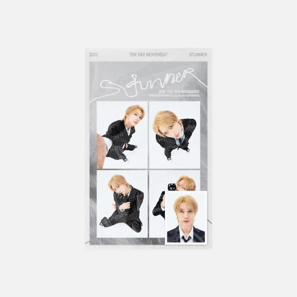 [5/26 출시] 텐 - 09 네컷+증명사진 세트 / 2025 TEN CONCERT 1001 MOVEMENT ‘STUNNER' IN SEOUL OFFICIAL MD