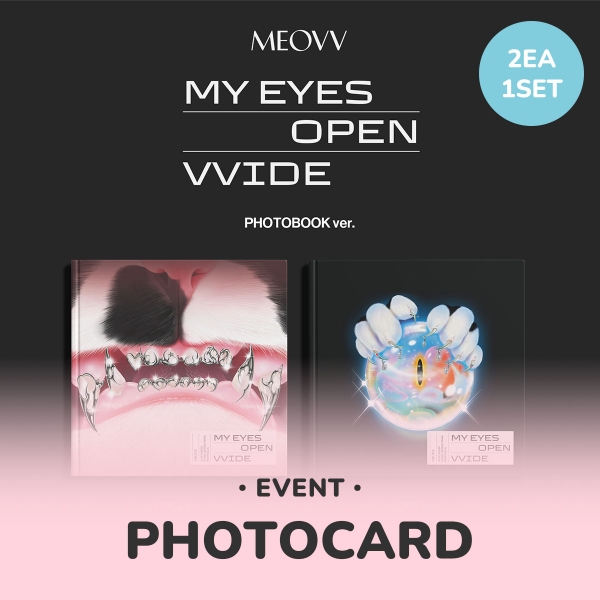 [예약/이벤트] 미야오 - MY EYES OPEN VVIDE / 1집 EP앨범 (PHOTOBOOK ver.) (2종 세트)