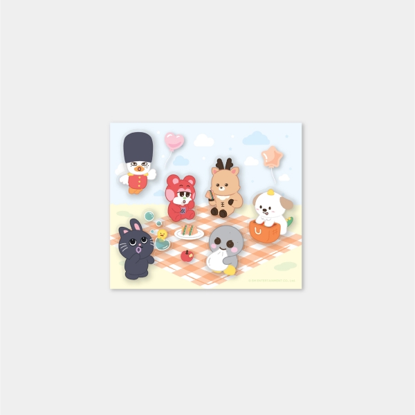 [6/9 출시] RIIZE - 06 투명 스티커 / 2025 RIIZE [WE LITTLE RIIZE] OFFICIAL MD