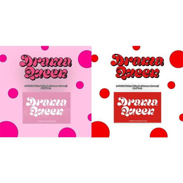 러브원 - Drama Queen / 2집 싱글앨범 (2종 세트)