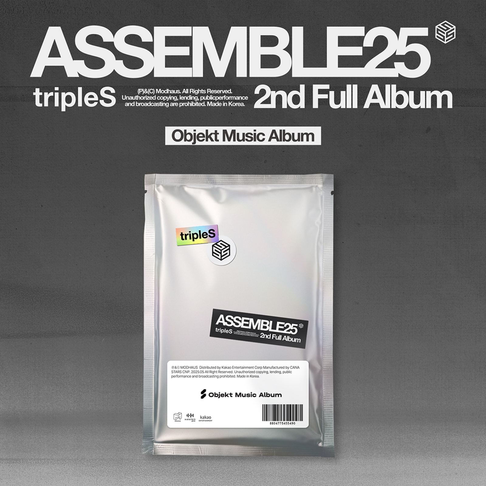 트리플에스 - ASSEMBLE25 / 2집 정규앨범 (Objekt Music Album)