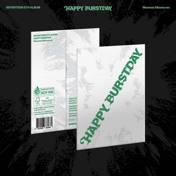 [예약] 세븐틴 - HAPPY BURSTDAY / 5집 앨범 (Weverse Albums ver.)