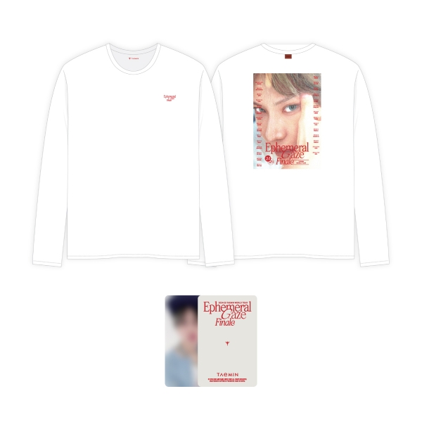 [6/9 출시] 태민 - 03 긴팔 티셔츠 / 2024-25 TAEMIN WORLD TOUR [Ephemeral Gaze] Finale OFFICIAL MD