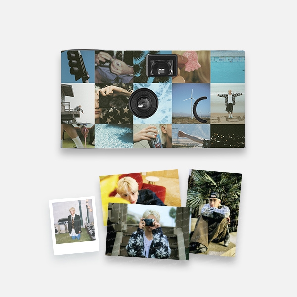 [7/18 출시] 재현 - 02 일회용 카메라 세트 / 2025 JAEHYUN THE 1ST PHOTOBOOK [FROM J : LOVE ACROSS THE MILES] OFFICIAL MD