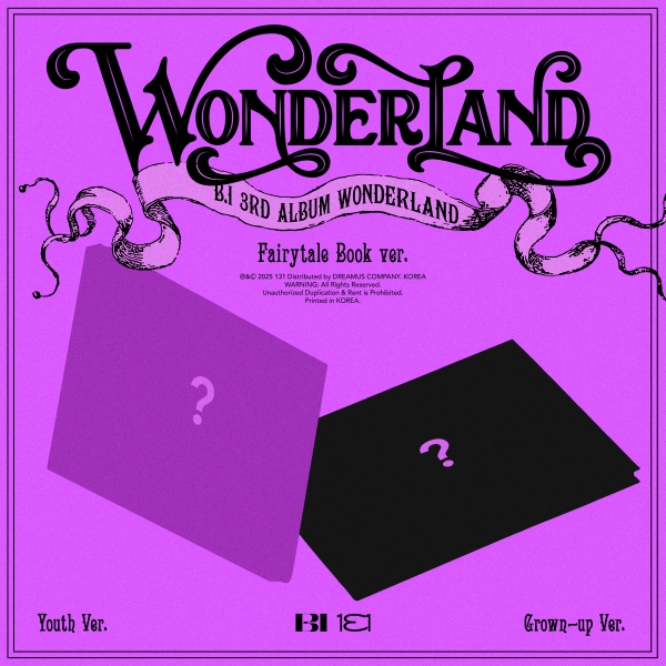 [예약] B.I - WONDERLAND / 3집 정규앨범 (Fairy tale Ver.)