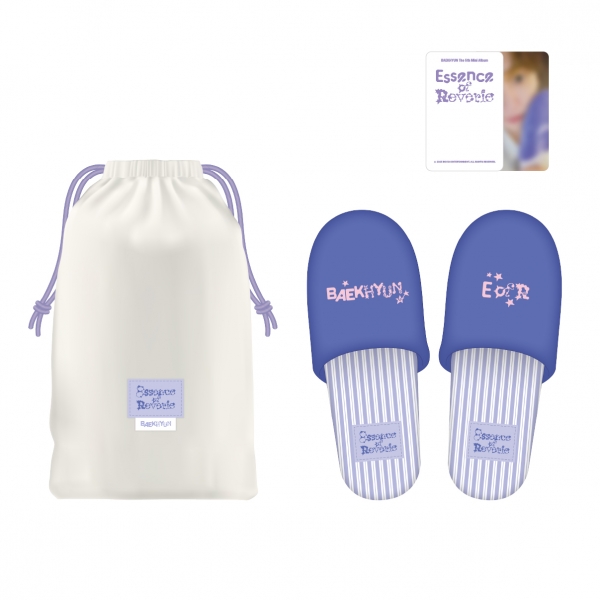 [7/21 출시] 백현 - 02 룸 슬리퍼 / BAEKHYUN The 5th Mini Album 'Essence of Reverie' POP-UP STORE MD