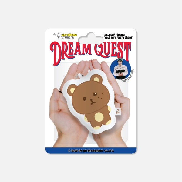 [7/10 출시] NCT DREAM - 04 캐릭터 쿠션 키링 / 2025 NCT DREAM FANMEETING [DREAM QUEST] OFFICIAL MD