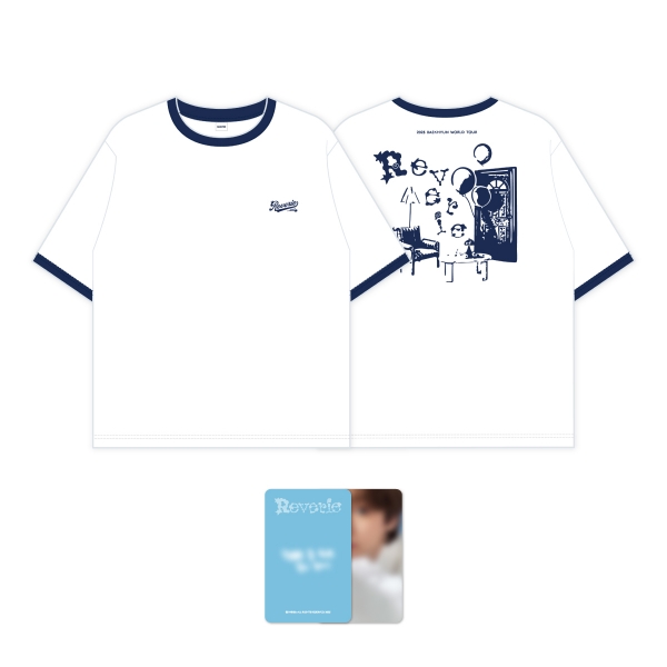 [7/18 출시] 백현 - 01 반소매 티셔츠 / 2025 BAEKHYUN WORLD TOUR [Reverie] OFFICIAL MD