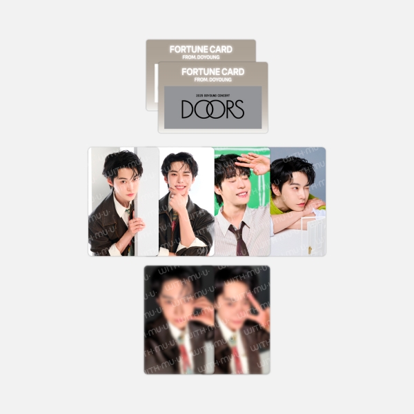 [8/4 출시] 도영 - 01 포츈 스크래치 카드 세트 / 2025 DOYOUNG CONCERT [Doors] OFFICIAL MD