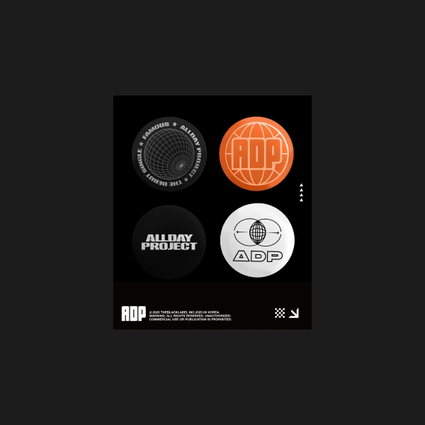 新品未開封 ALLDAY PROJECT TBL Shop サイン入り ARTIST - ALLDAY PROJECT - THEBLACKLABEL Shop