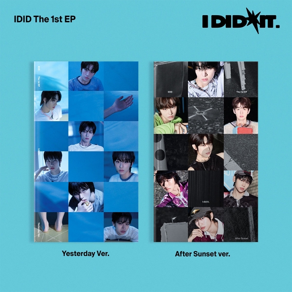 【抜けなし】IDID I did it After Sunset CD サイン 1st Mini Album: I did it (Yesterday Ver./ After Sunset Ver