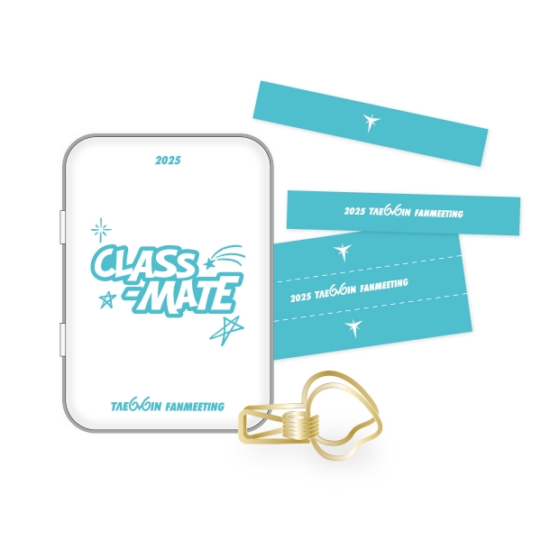 TAEMIN FANMEETING CLASS-MATE グラス　トレカ　×2 2025 TAEMIN FANMEETING CLASS-MATE SHINEE OFFICIAL MD GLASS